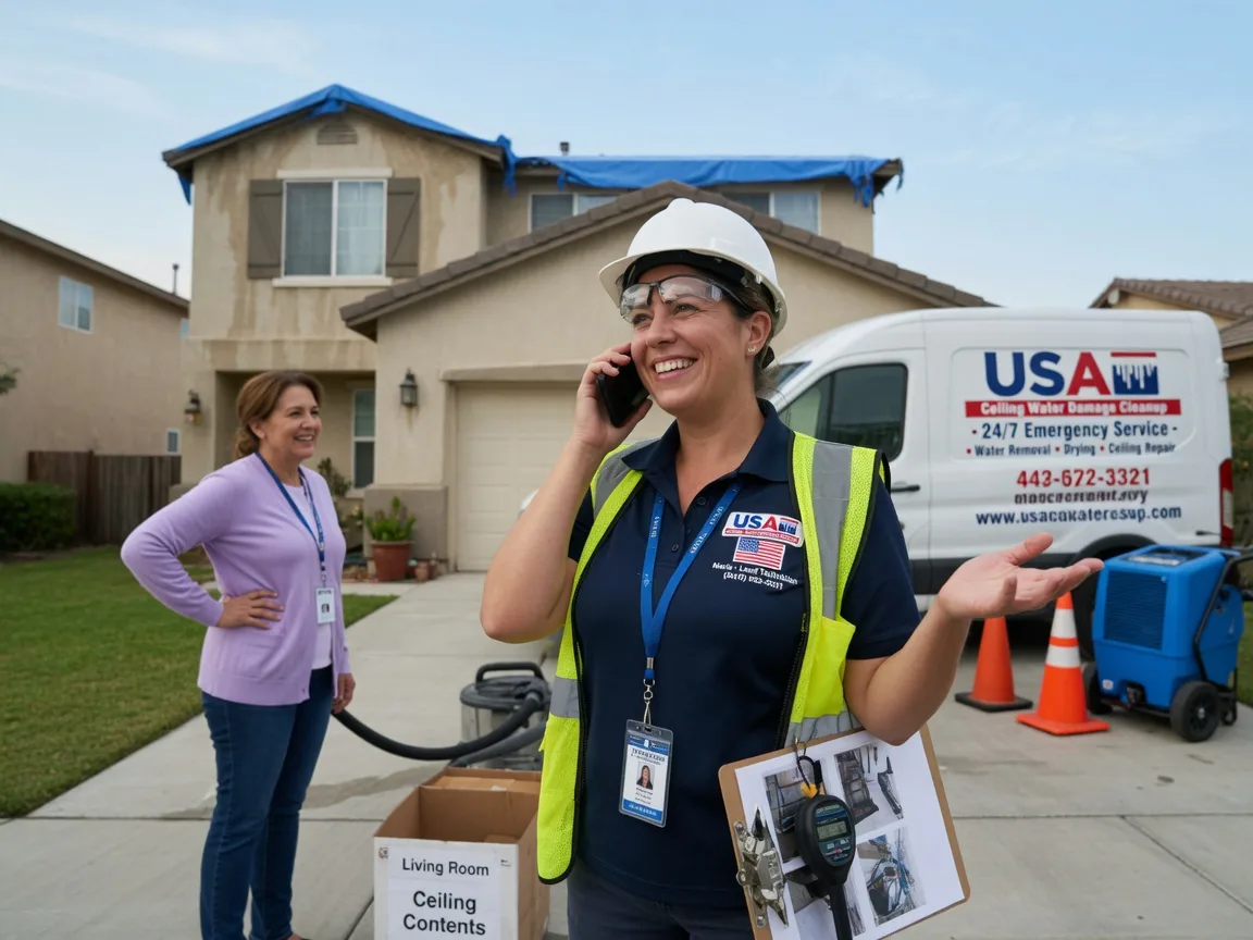 Ceiling Water Damage Restoration Elsmore, KS FAQs