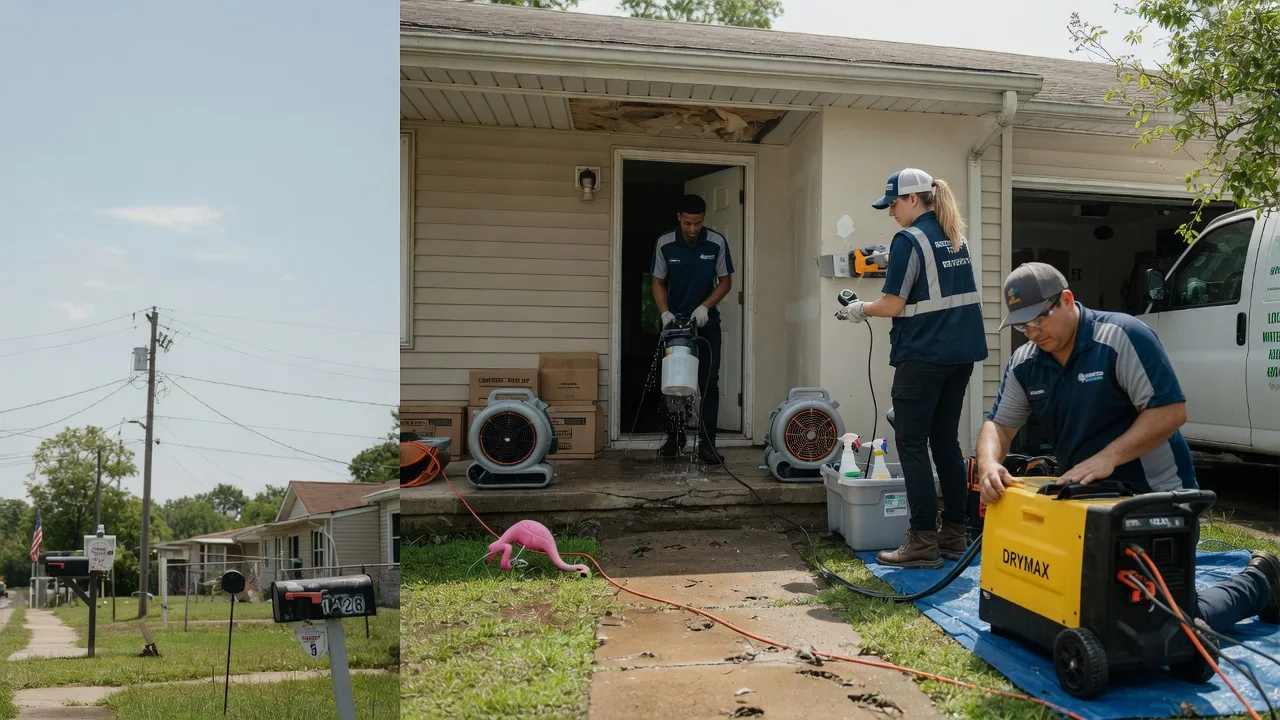 Storm Damage Water Removal in Elsmore, KS near me